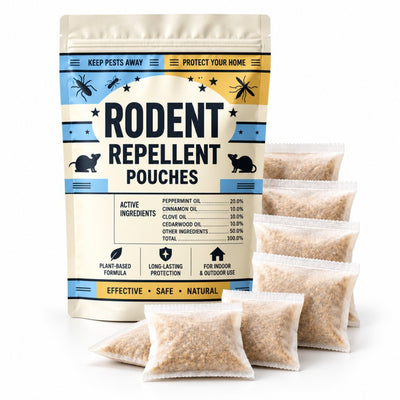 Natural Rodent Repellent Pouches | 10 Pack