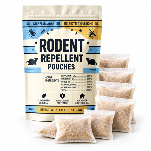 Natural Rodent Repellent Pouches | 10 Pack