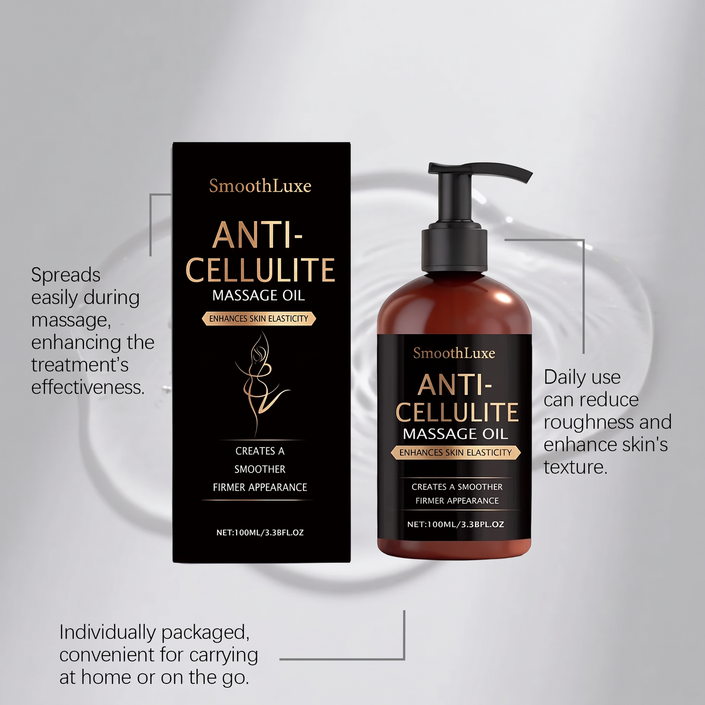 SmoothLuxe™ - Firming Body Massage Oil